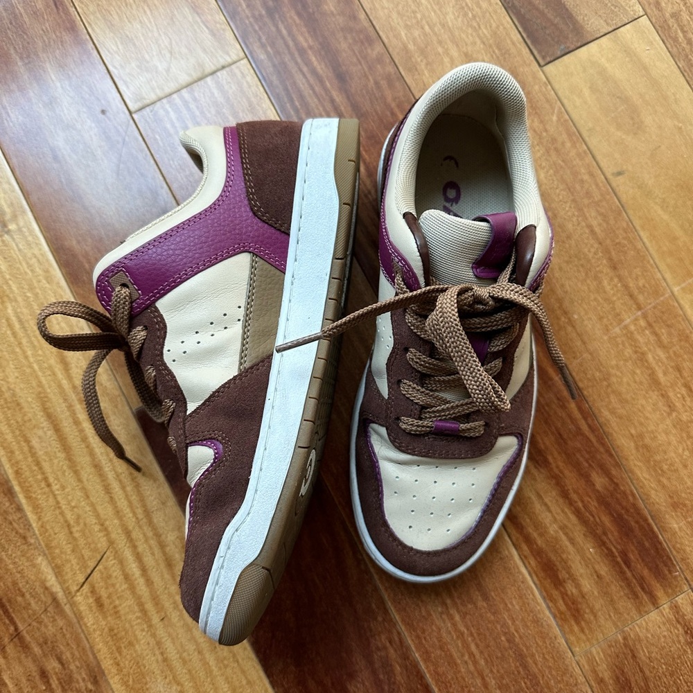 Coach C201 leather sneakers - Picture 2 of 6